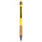 Penna a sfera con touch screen in alluminio gialla personalizzata B11108G