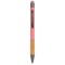 Penna a sfera con touch screen in alluminio rosa personalizzata B11108RS