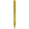 Penna a sfera in plastica gialla personalizzata B11122G