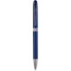 Penna a sfera in plastica e metallo blu royal personalizzata B11123BL