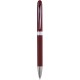 Penna a sfera in plastica e metallo rossa personalizzata B11123R