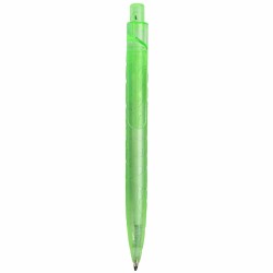 Penna a sfera in rpet verde acido personalizzata B11125VA