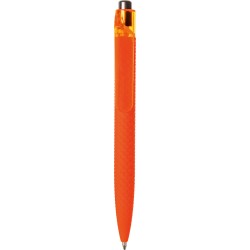 Penna a sfera in plastica arancione personalizzata B11128A