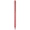 Penna a sfera in paglia di grano rosa personalizzata B11132RS