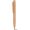 Penna a sfera in paglia di grano beige personalizzata B11133BE