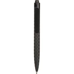 Penna a sfera in paglia di grano nera personalizzata B11133N