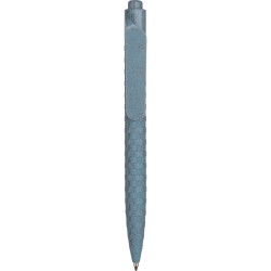 Penna a sfera in paglia di grano blu sky personalizzata B11133SK
