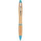 Penna a sfera in bamboo blu sky personalizzata B11137SK