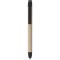 Penna a sfera con touch screen in plastica e cartone riciclato nera personalizzata B11142N