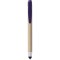 Penna a sfera con touch screen in plastica e cartone riciclato blu royal personalizzata B11143BL