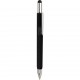 Penna multifunzione in metallo nera personalizzata B11144N