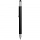Penna multifunzione in metallo nera personalizzata B11144N
