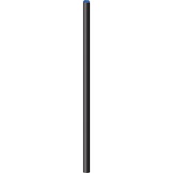 Matita nera in legno blu royal personalizzato B11154BL