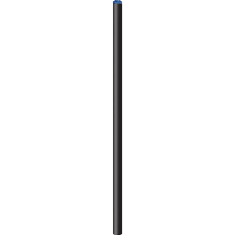 Matita nera in legno blu royal personalizzato B11154BL