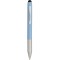 Mini penna a sfera con touch screen in metallo blu sky personalizzata B11161SK
