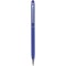 Penna a sfera con touch screen in alluminio blu royal personalizzata B11163BL
