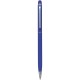 Penna a sfera con touch screen in alluminio blu royal personalizzata B11163BL
