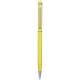 Penna a sfera con touch screen in alluminio gialla personalizzata B11163G