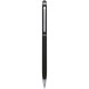 Penna a sfera con touch screen in alluminio nera personalizzata B11163N