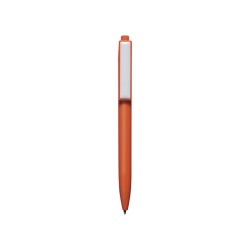 Penna a sfera in plastica arancione personalizzata B11166A