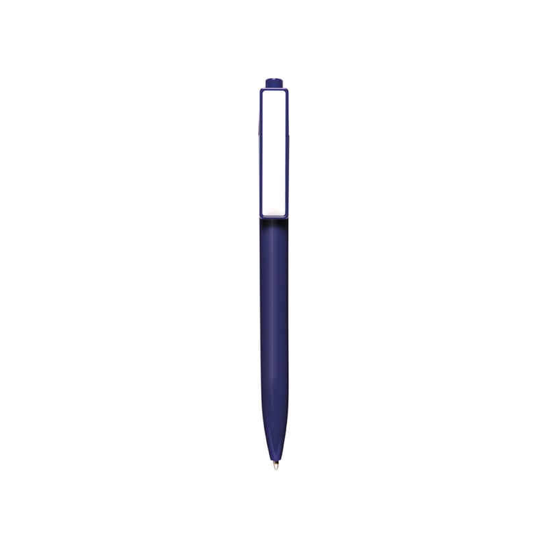 Penna a sfera in plastica blu royal personalizzata B11166BL