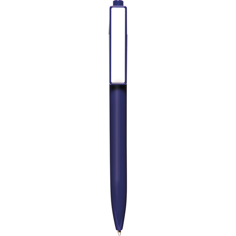 Penna a sfera in plastica blu royal personalizzata B11166BL