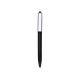 Penna a sfera in plastica nera personalizzata B11166N