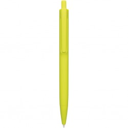 Penna a sfera colori  fluorescenti in plastica gialla personalizzata B11167G Penna a sfera colori  fluorescenti in plastica gialla personalizzata B11167G