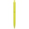 Penna a sfera colori  fluorescenti in plastica gialla personalizzata B11167G