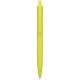 Penna a sfera colori  fluorescenti in plastica gialla personalizzata B11167G