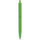 Penna a sfera colori  fluorescenti in plastica verde acido personalizzata B11167VA