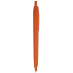 Penna a sfera in plastica arancione personalizzata B11171A