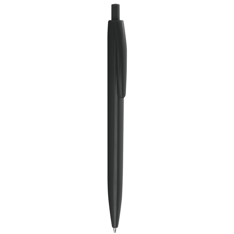 Penna a sfera in plastica nera personalizzata B11171N