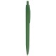 Penna a sfera in plastica verde personalizzata B11171V
