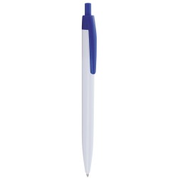 Penna a sfera in plastica blu royal personalizzata B11172BL