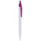 Penna a sfera in plastica fucsia personalizzata B11172FU