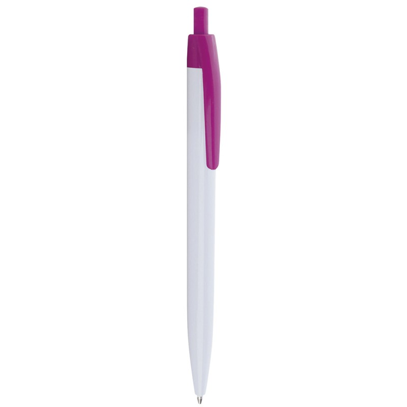 Penna a sfera in plastica fucsia personalizzata B11172FU Penna a sfera in plastica fucsia personalizzata B11172FU