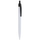 Penna a sfera in plastica nera personalizzata B11172N