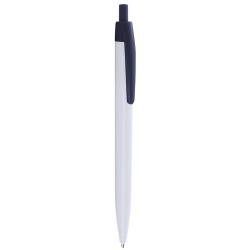 Penna a sfera in plastica blu navy personalizzata B11172NY