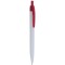 Penna a sfera in plastica rossa personalizzata B11172R