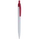 Penna a sfera in plastica rossa personalizzata B11172R