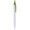 Penna a sfera in plastica verde acido personalizzata B11172VA
