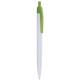 Penna a sfera in plastica verde acido personalizzata B11172VA