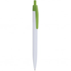 Penna a sfera in plastica verde acido personalizzata B11172VA Penna a sfera in plastica verde acido personalizzata B11172VA