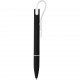 Penna a sfera con cavetto nera personalizzata B11173N