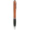 Penna a sfera con touch screen arancione personalizzata B11179A