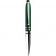 Penna a sfera con touch screen e luce in plastica e metallo verde personalizzata B11180V Penna a sfera con touch screen e luce in plastica e metallo verde personalizzata B11180V