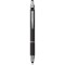 Penna a sfera con touch screen in metallo nera personalizzata B11183N