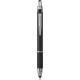 Penna a sfera con touch screen in metallo nera personalizzata B11183N
