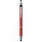 Penna a sfera con touch screen in metallo rossa personalizzata B11183R